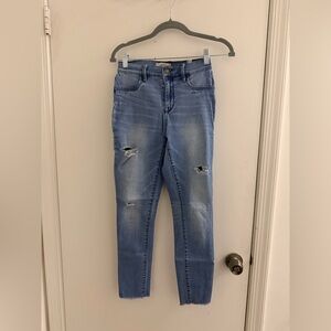 PacSun Light Blue Ripped Skinny Jeans